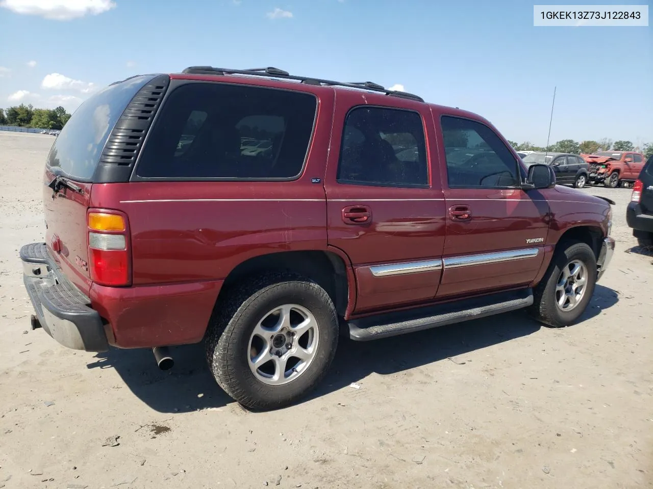 2003 GMC Yukon VIN: 1GKEK13Z73J122843 Lot: 74693604