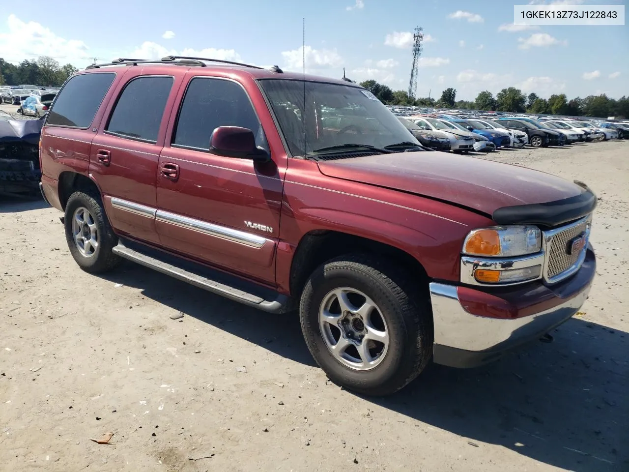 2003 GMC Yukon VIN: 1GKEK13Z73J122843 Lot: 74693604