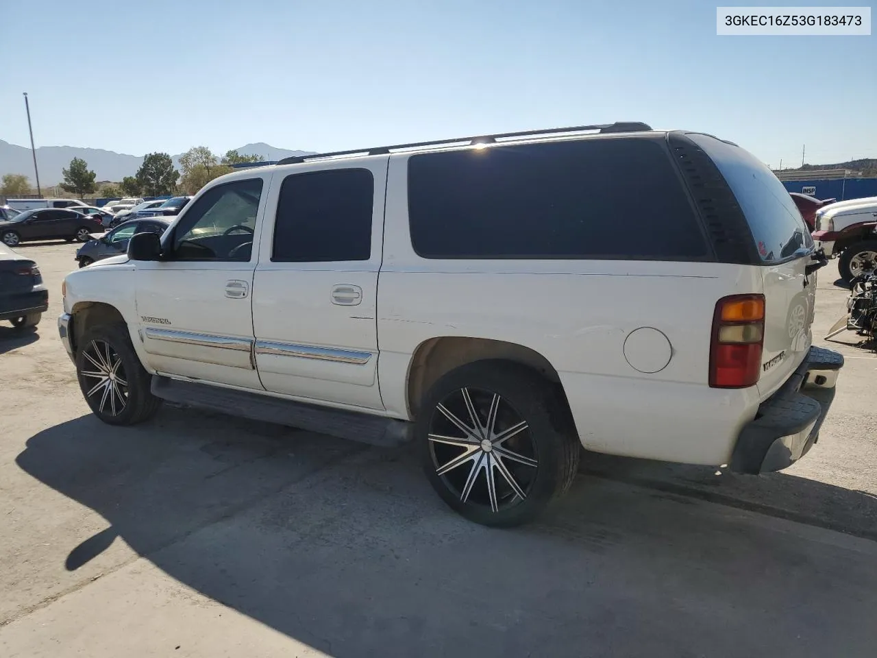 2003 GMC Yukon Xl C1500 VIN: 3GKEC16Z53G183473 Lot: 74861474