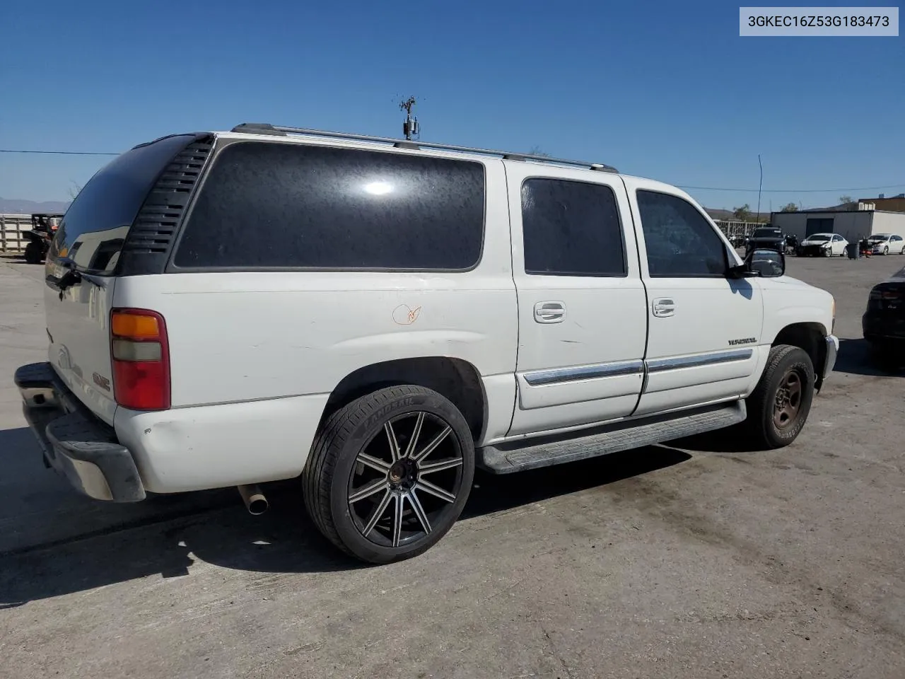 2003 GMC Yukon Xl C1500 VIN: 3GKEC16Z53G183473 Lot: 74861474