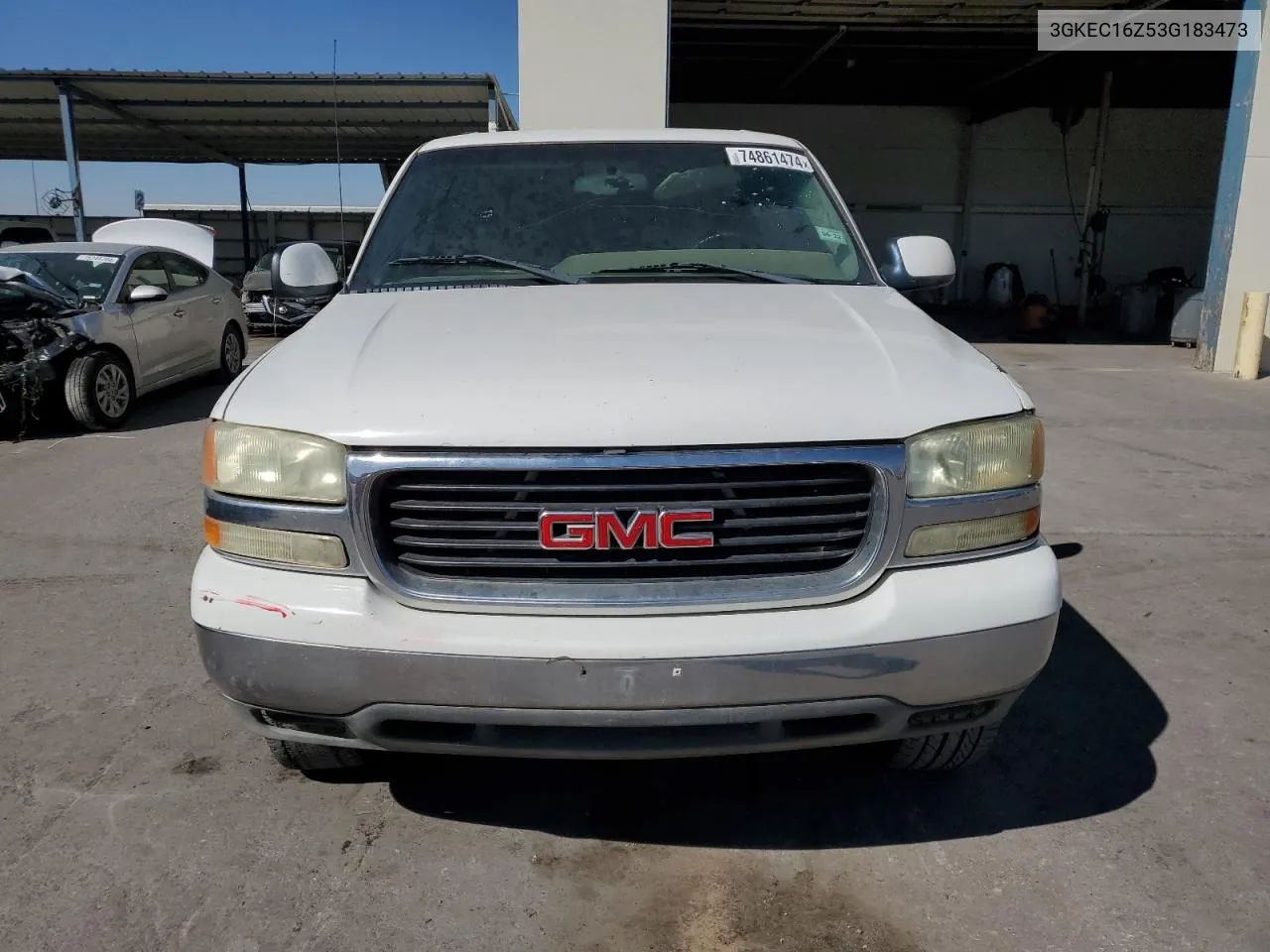 2003 GMC Yukon Xl C1500 VIN: 3GKEC16Z53G183473 Lot: 74861474