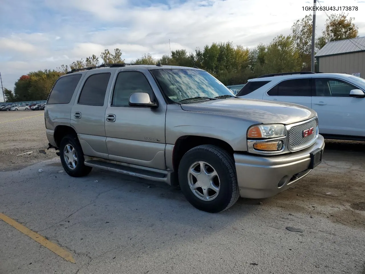 2003 GMC Yukon Denali VIN: 1GKEK63U43J173878 Lot: 75514504