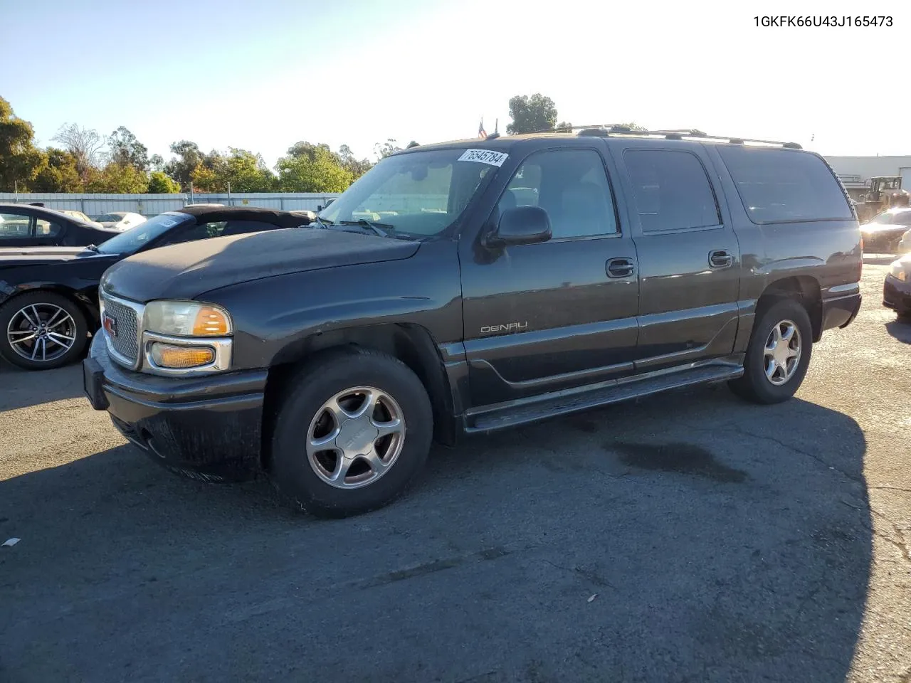 2003 GMC Yukon Xl Denali VIN: 1GKFK66U43J165473 Lot: 76545784