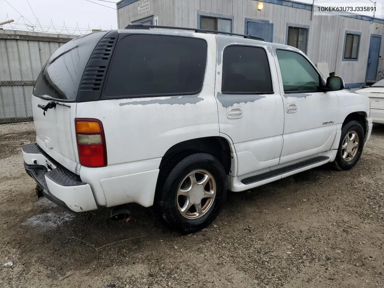 2003 GMC Yukon Denali VIN: 1GKEK63U73J335891 Lot: 76554174