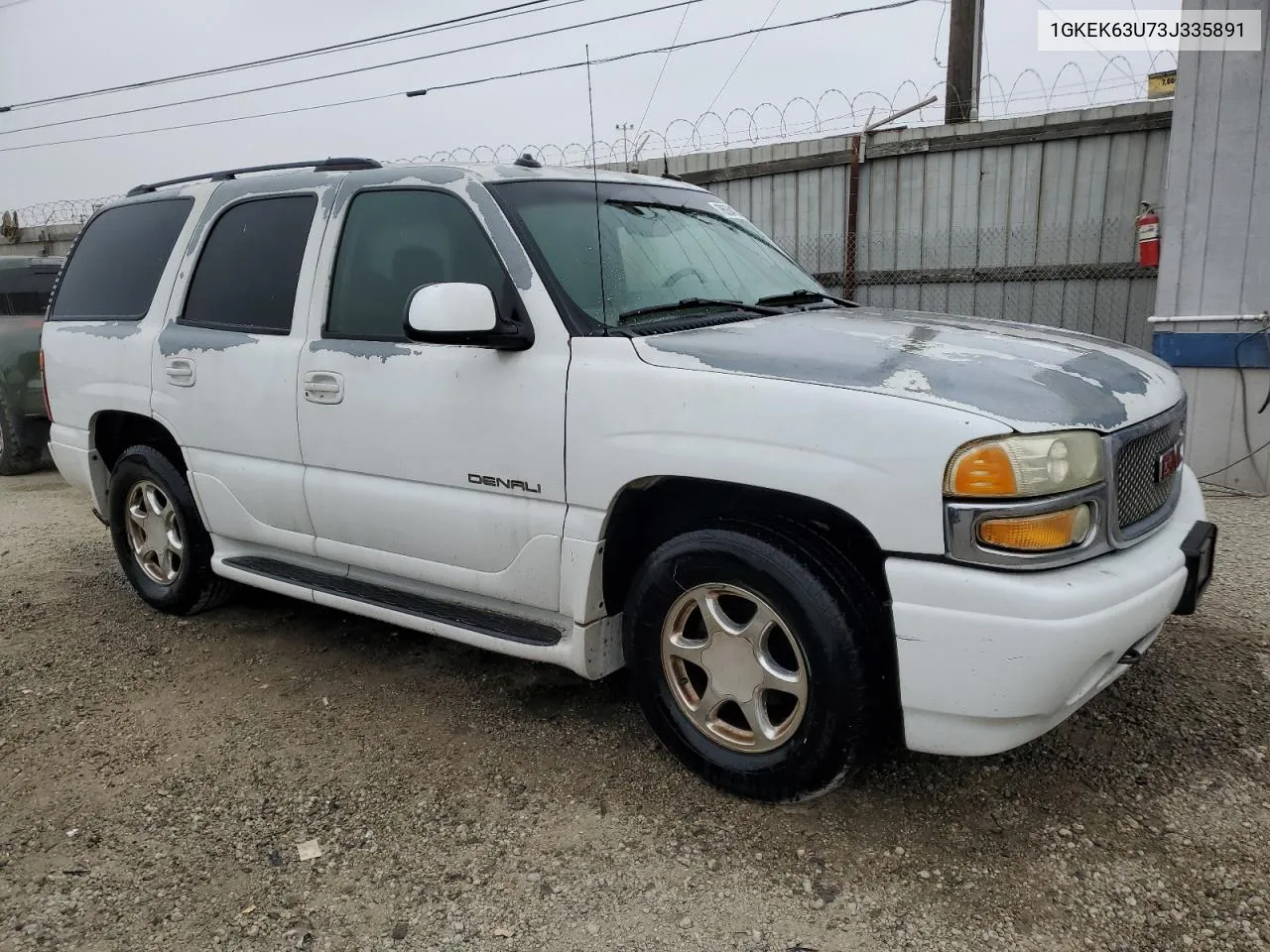 2003 GMC Yukon Denali VIN: 1GKEK63U73J335891 Lot: 76554174