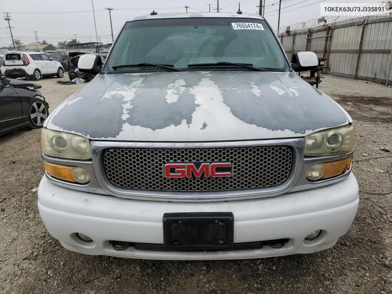 1GKEK63U73J335891 2003 GMC Yukon Denali