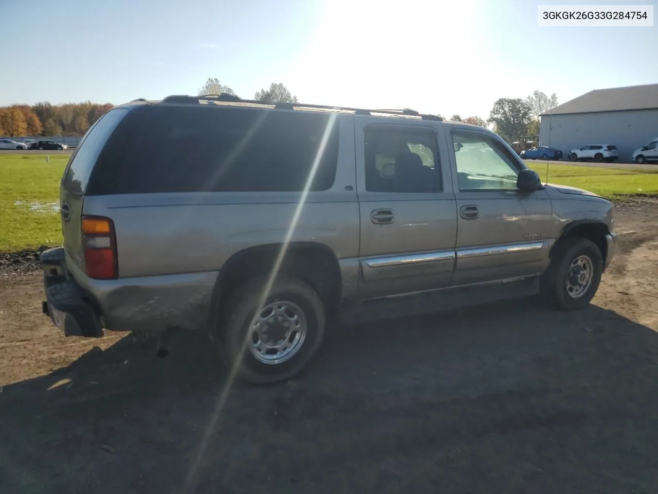 2003 GMC Yukon Xl K2500 VIN: 3GKGK26G33G284754 Lot: 76803194