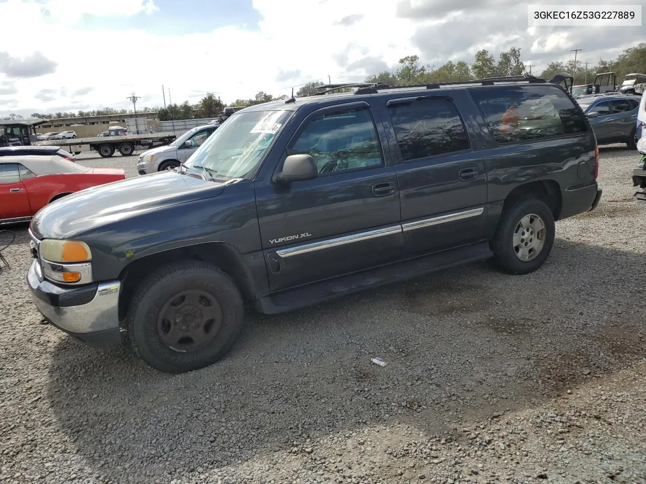 3GKEC16Z53G227889 2003 GMC Yukon Xl C1500