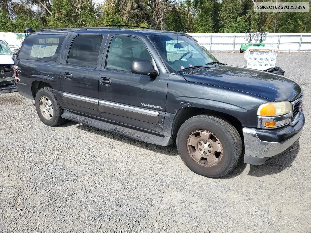 3GKEC16Z53G227889 2003 GMC Yukon Xl C1500