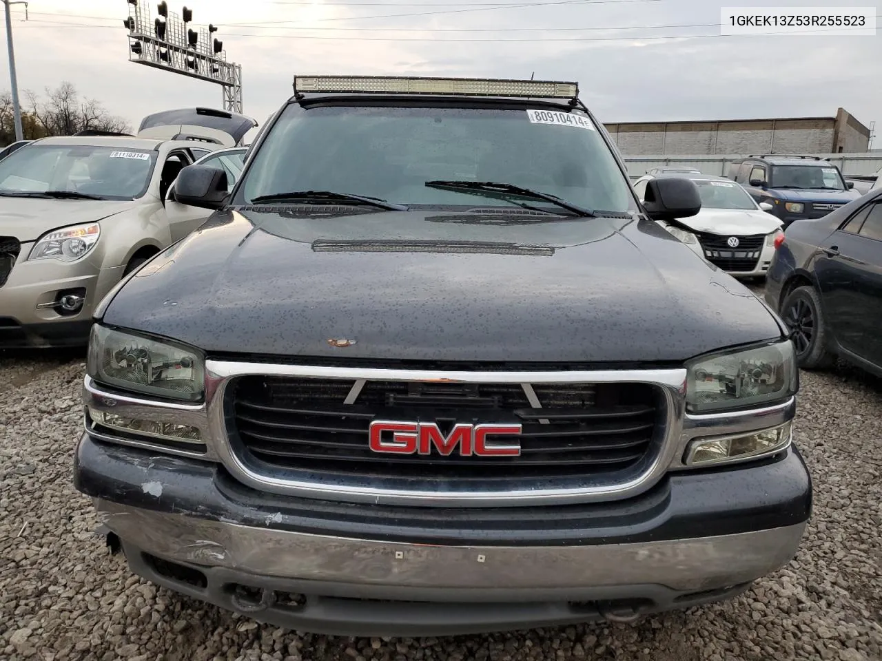 2003 GMC Yukon VIN: 1GKEK13Z53R255523 Lot: 80910414