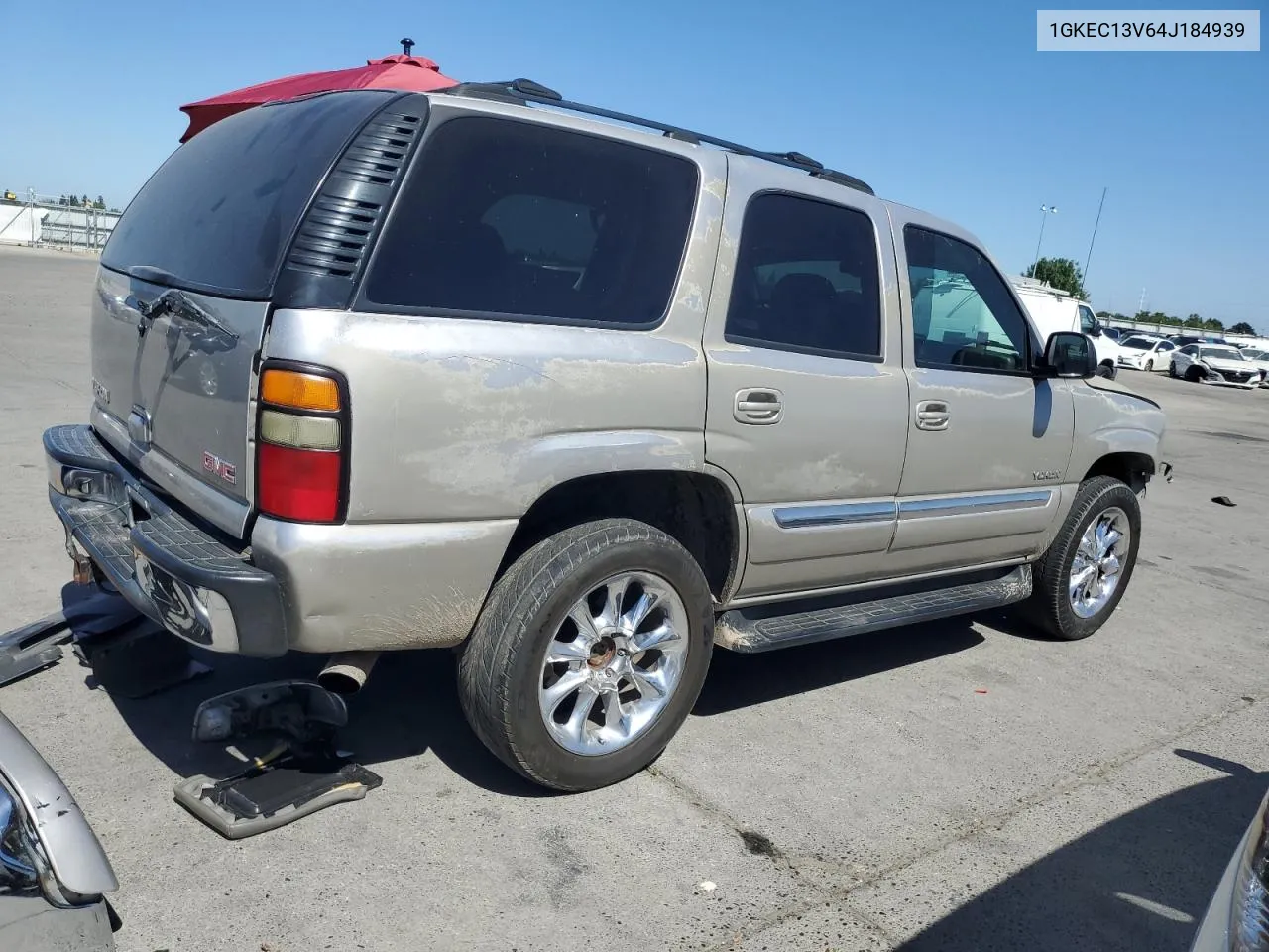 2004 GMC Yukon VIN: 1GKEC13V64J184939 Lot: 57767894