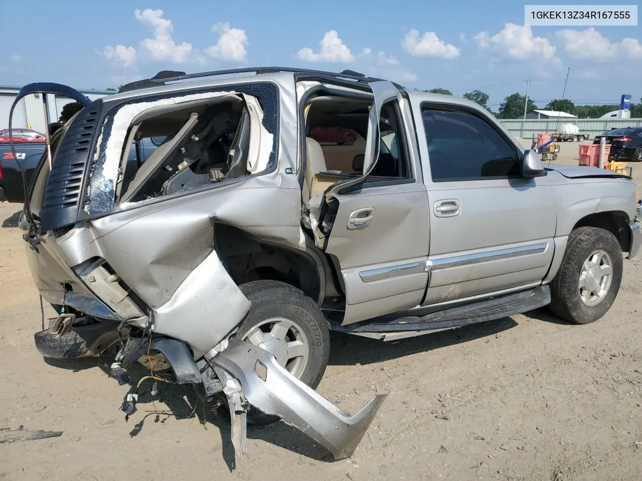 2004 GMC Yukon VIN: 1GKEK13Z34R167555 Lot: 61909404