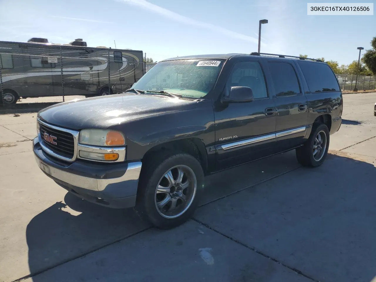 2004 GMC Yukon Xl C1500 VIN: 3GKEC16TX4G126506 Lot: 68940944