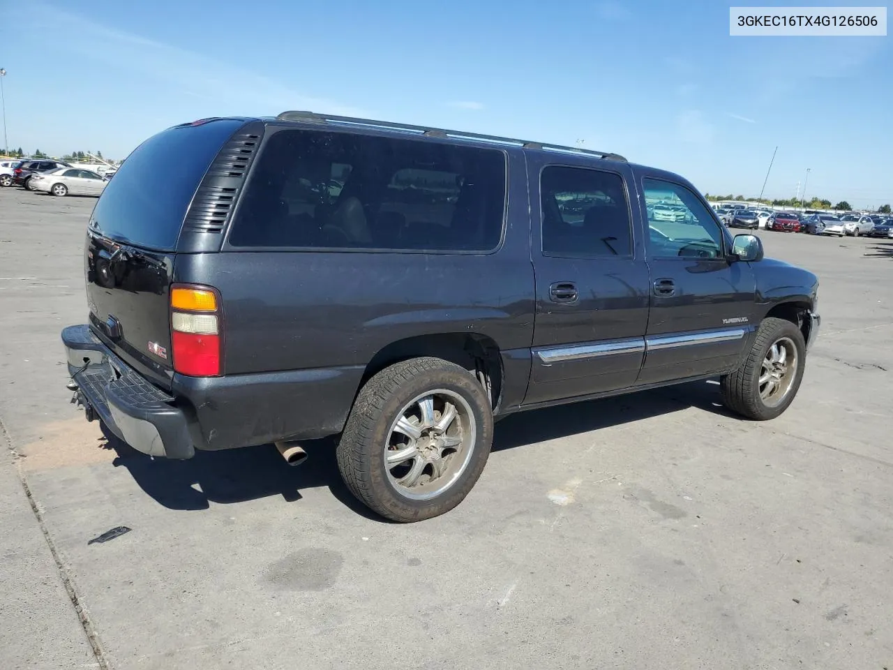 2004 GMC Yukon Xl C1500 VIN: 3GKEC16TX4G126506 Lot: 68940944