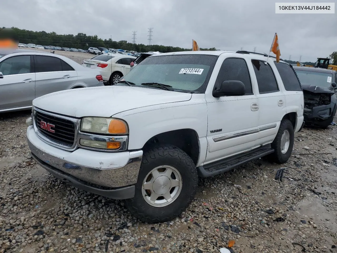 2004 GMC Yukon VIN: 1GKEK13V44J184442 Lot: 71213744