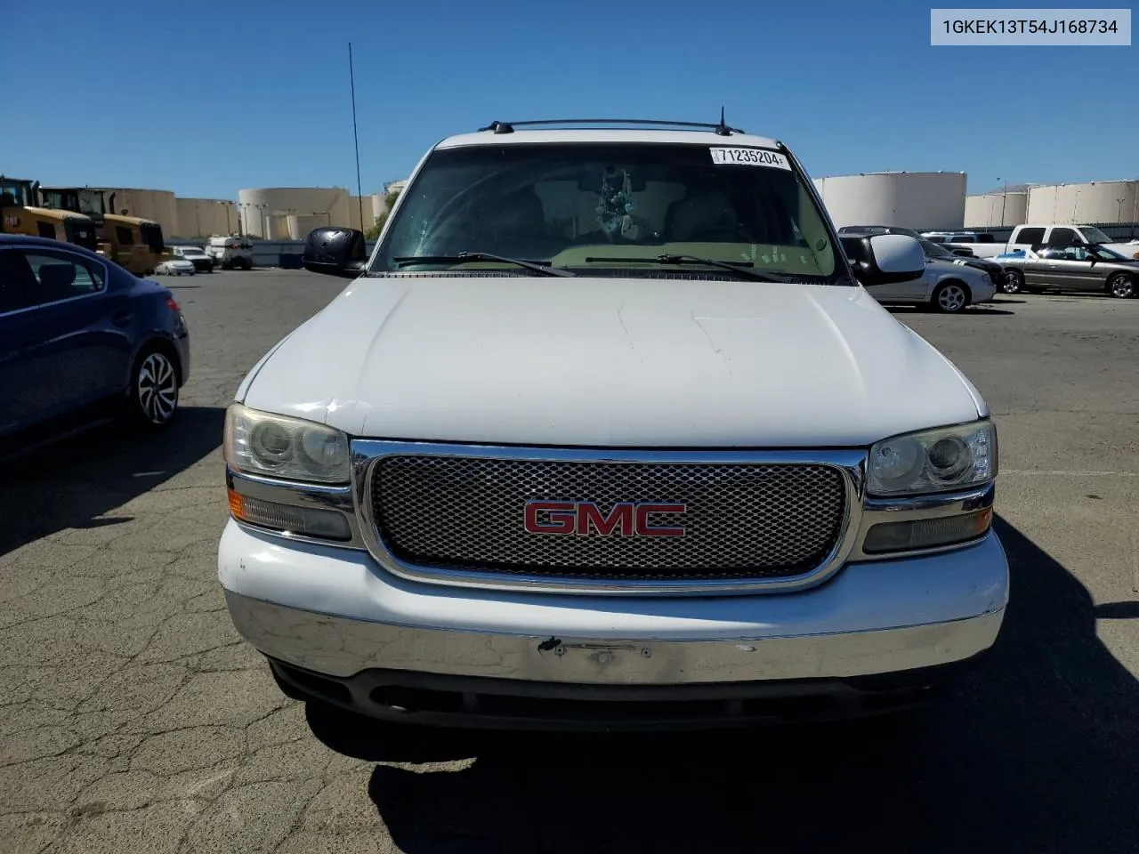 2004 GMC Yukon VIN: 1GKEK13T54J168734 Lot: 71235204