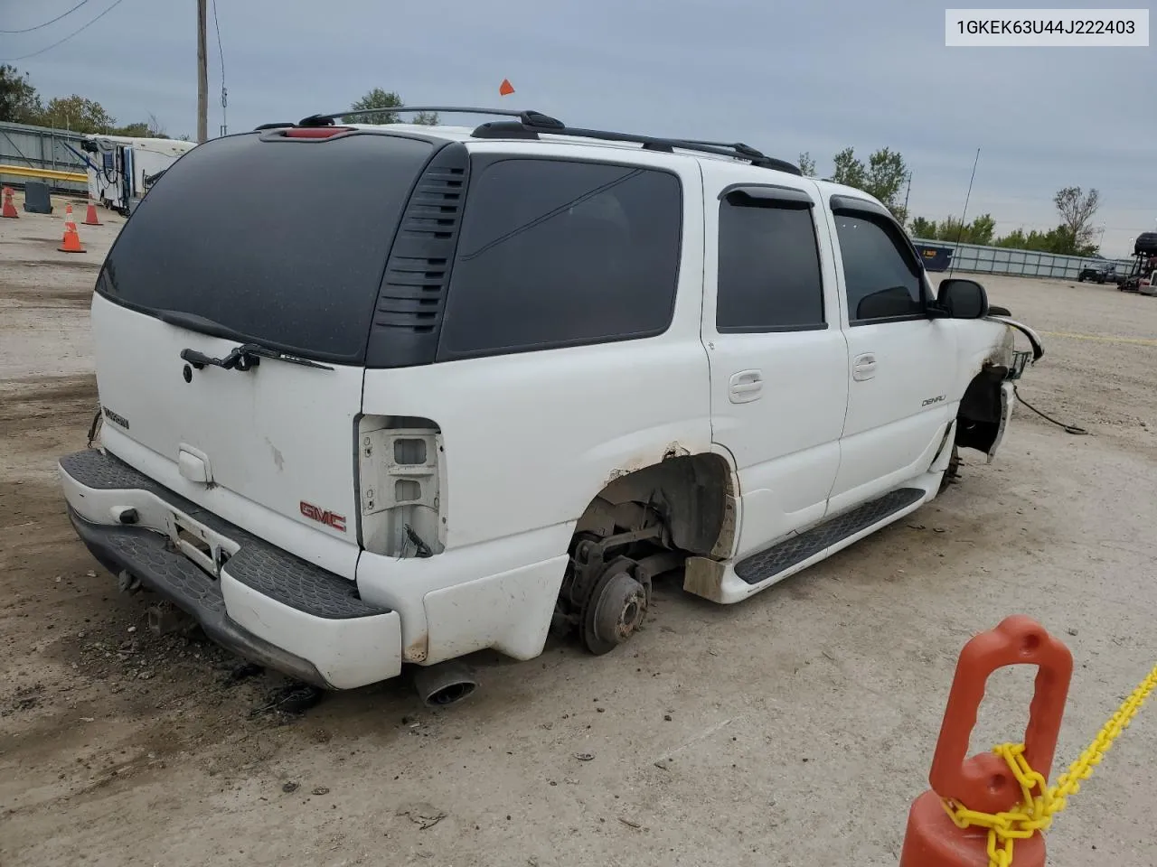 2004 GMC Yukon Denali VIN: 1GKEK63U44J222403 Lot: 73370604