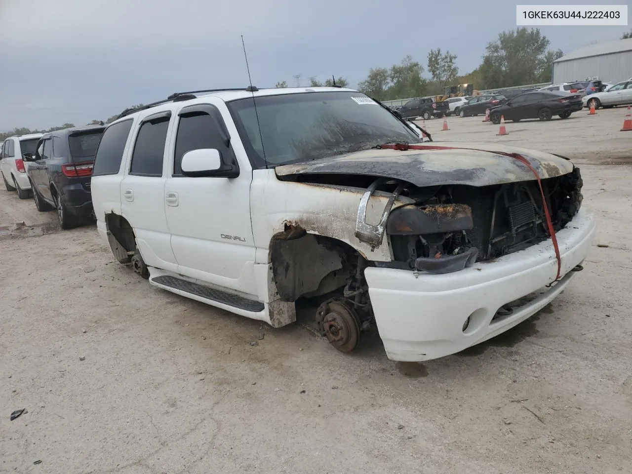 2004 GMC Yukon Denali VIN: 1GKEK63U44J222403 Lot: 73370604