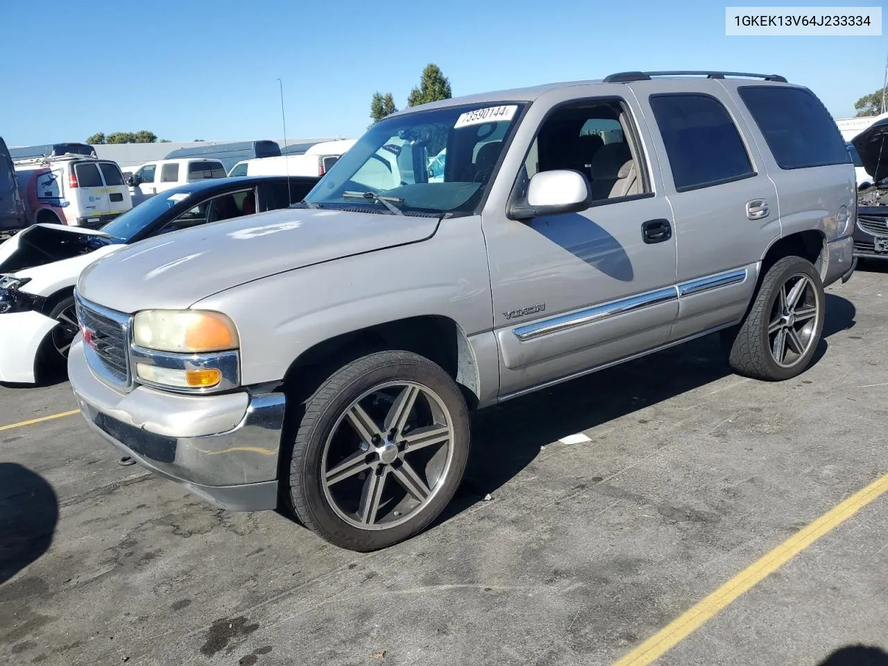 2004 GMC Yukon VIN: 1GKEK13V64J233334 Lot: 73590144