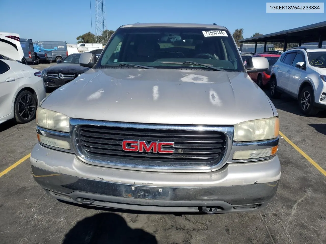 2004 GMC Yukon VIN: 1GKEK13V64J233334 Lot: 73590144