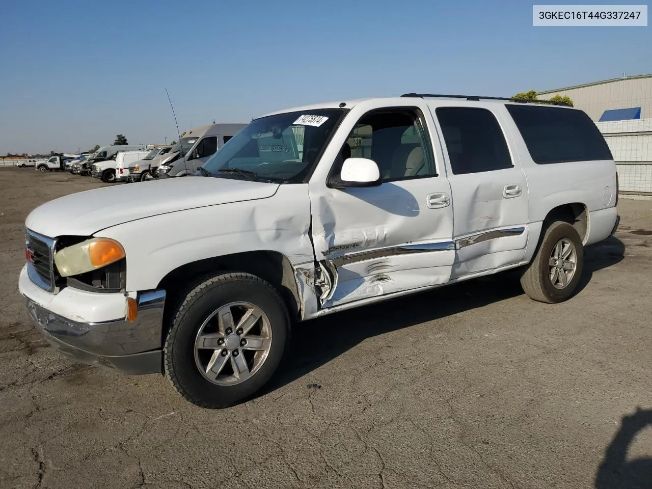 2004 GMC Yukon Xl C1500 VIN: 3GKEC16T44G337247 Lot: 74275874