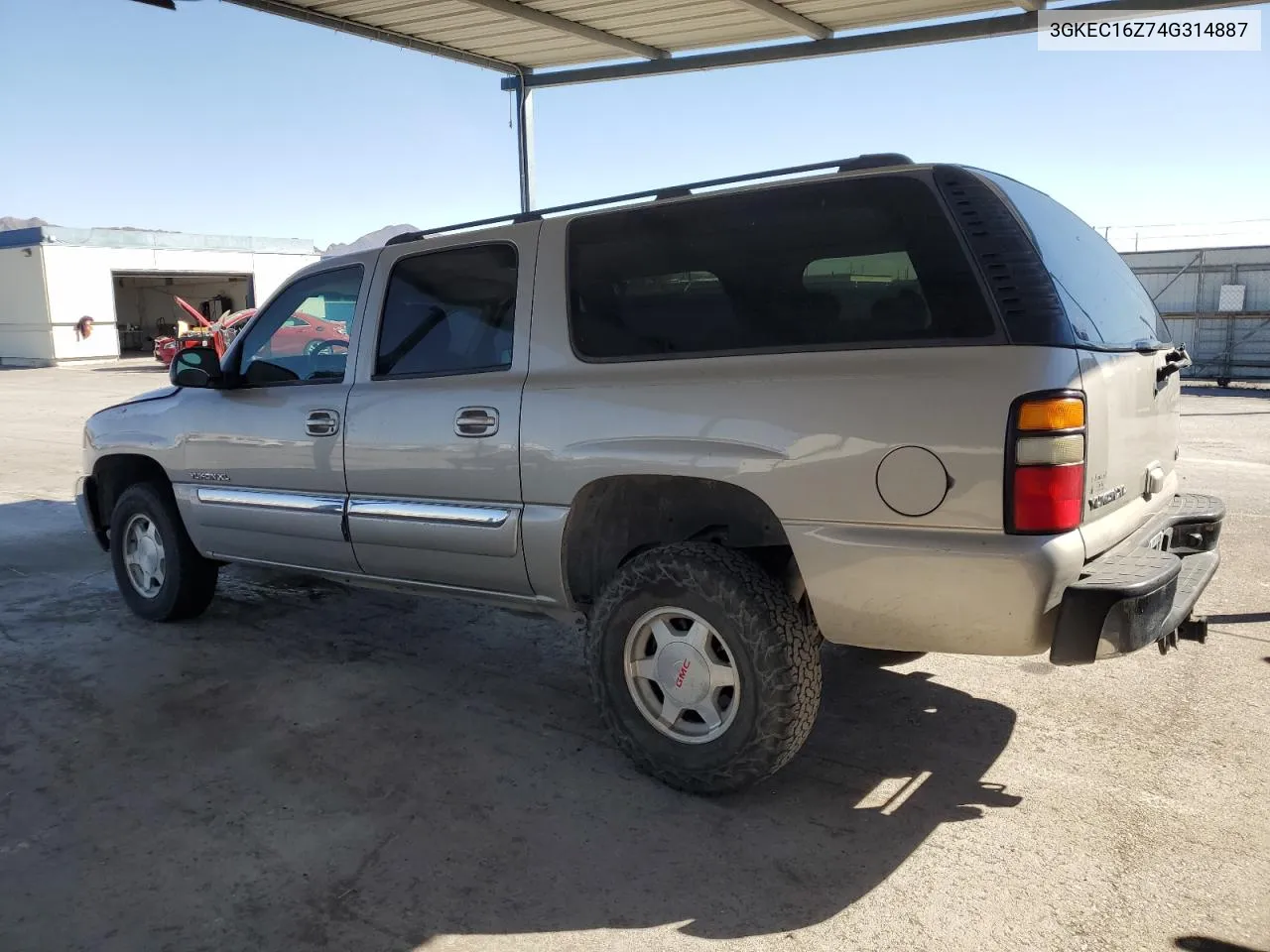 2004 GMC Yukon Xl C1500 VIN: 3GKEC16Z74G314887 Lot: 74393454