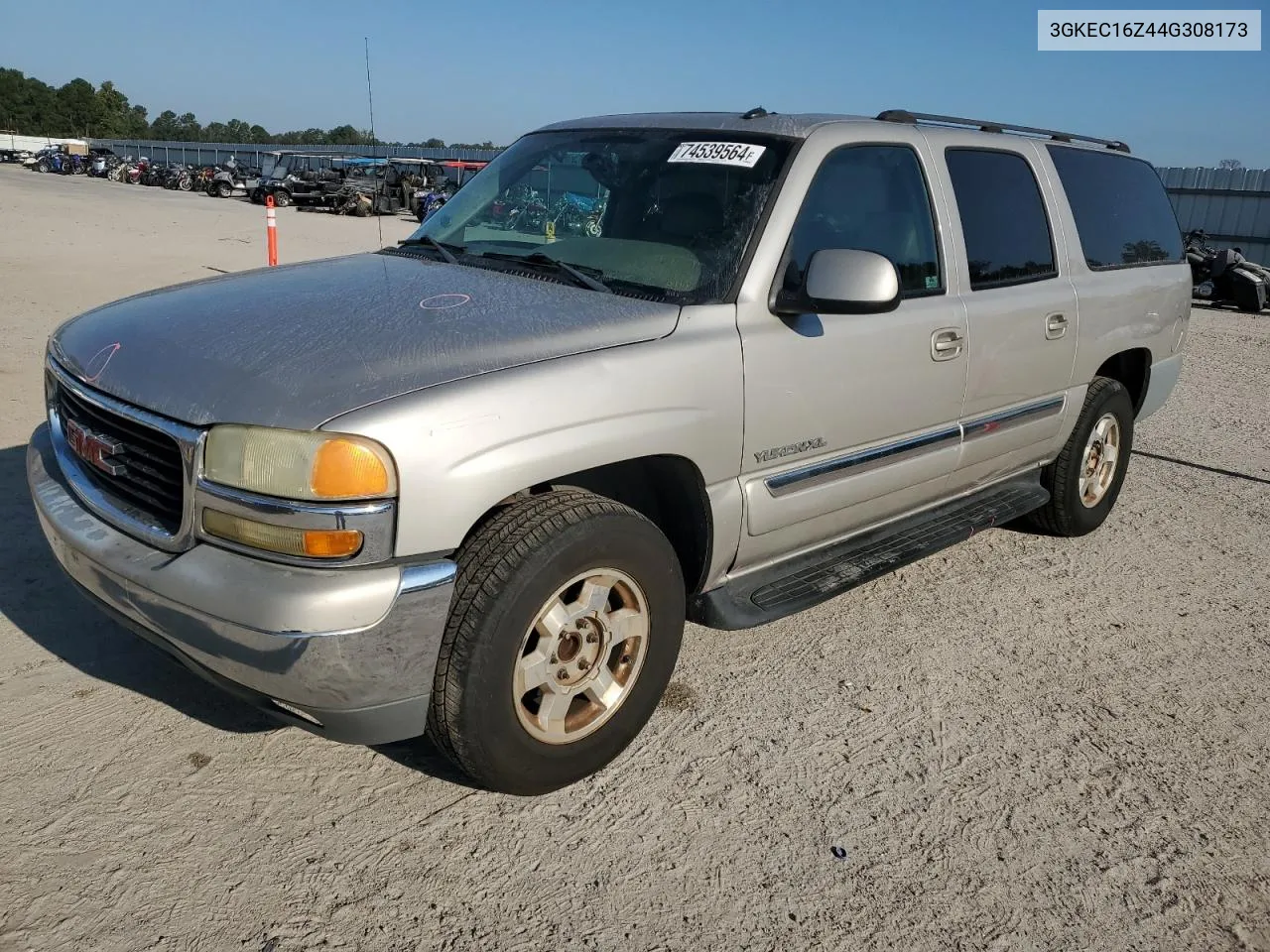 2004 GMC Yukon Xl C1500 VIN: 3GKEC16Z44G308173 Lot: 74539564