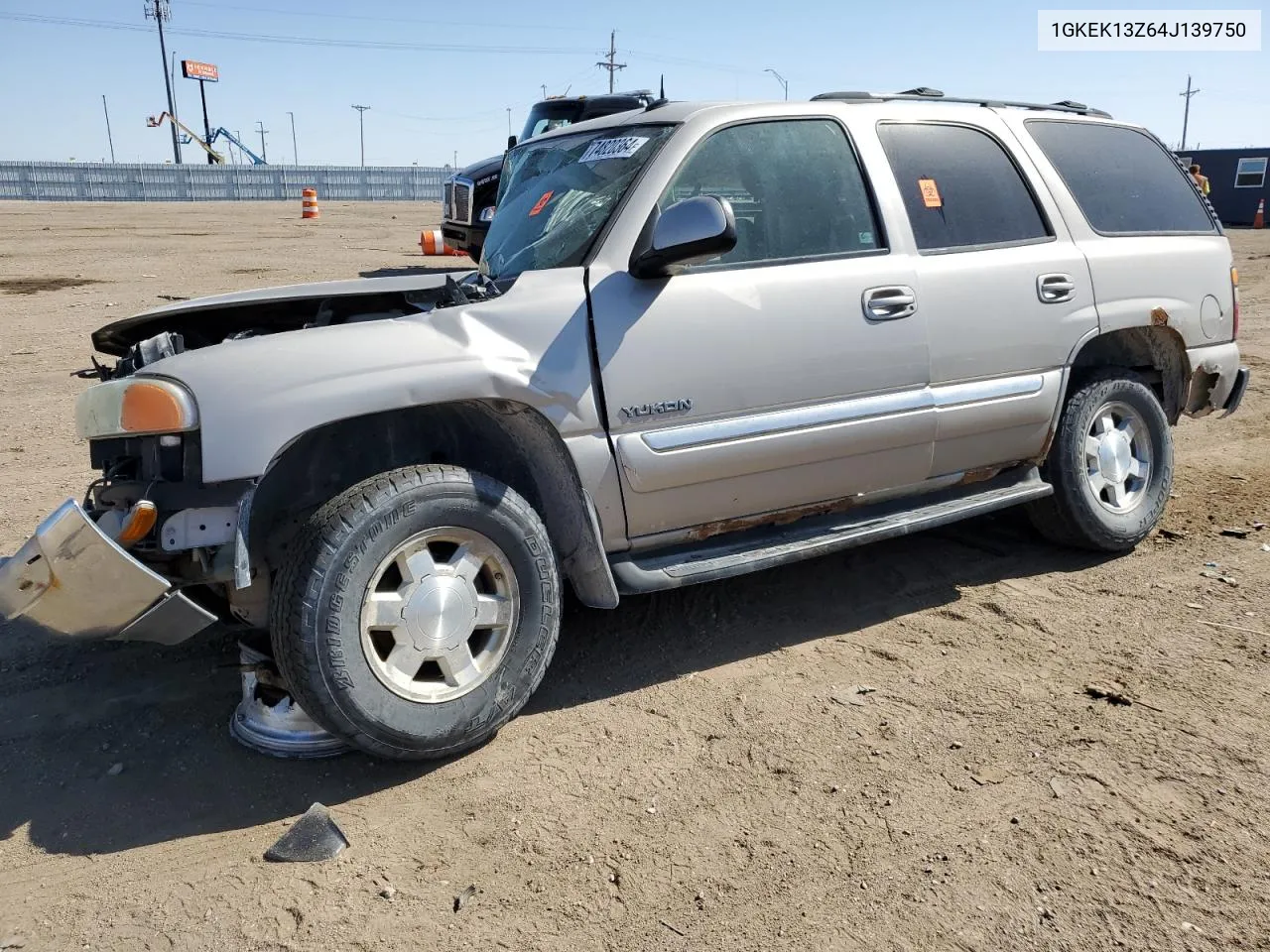 2004 GMC Yukon VIN: 1GKEK13Z64J139750 Lot: 74820364