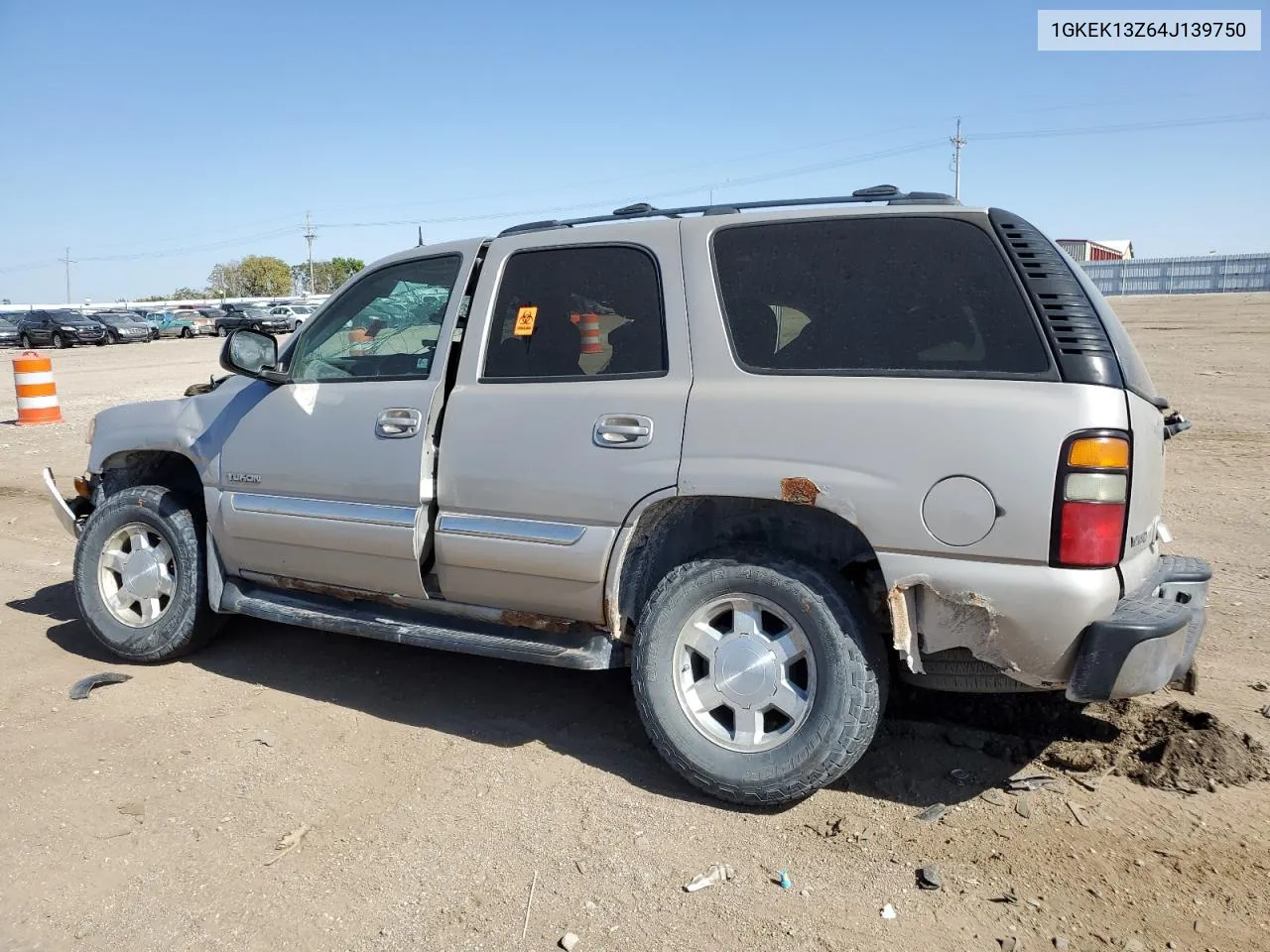 2004 GMC Yukon VIN: 1GKEK13Z64J139750 Lot: 74820364