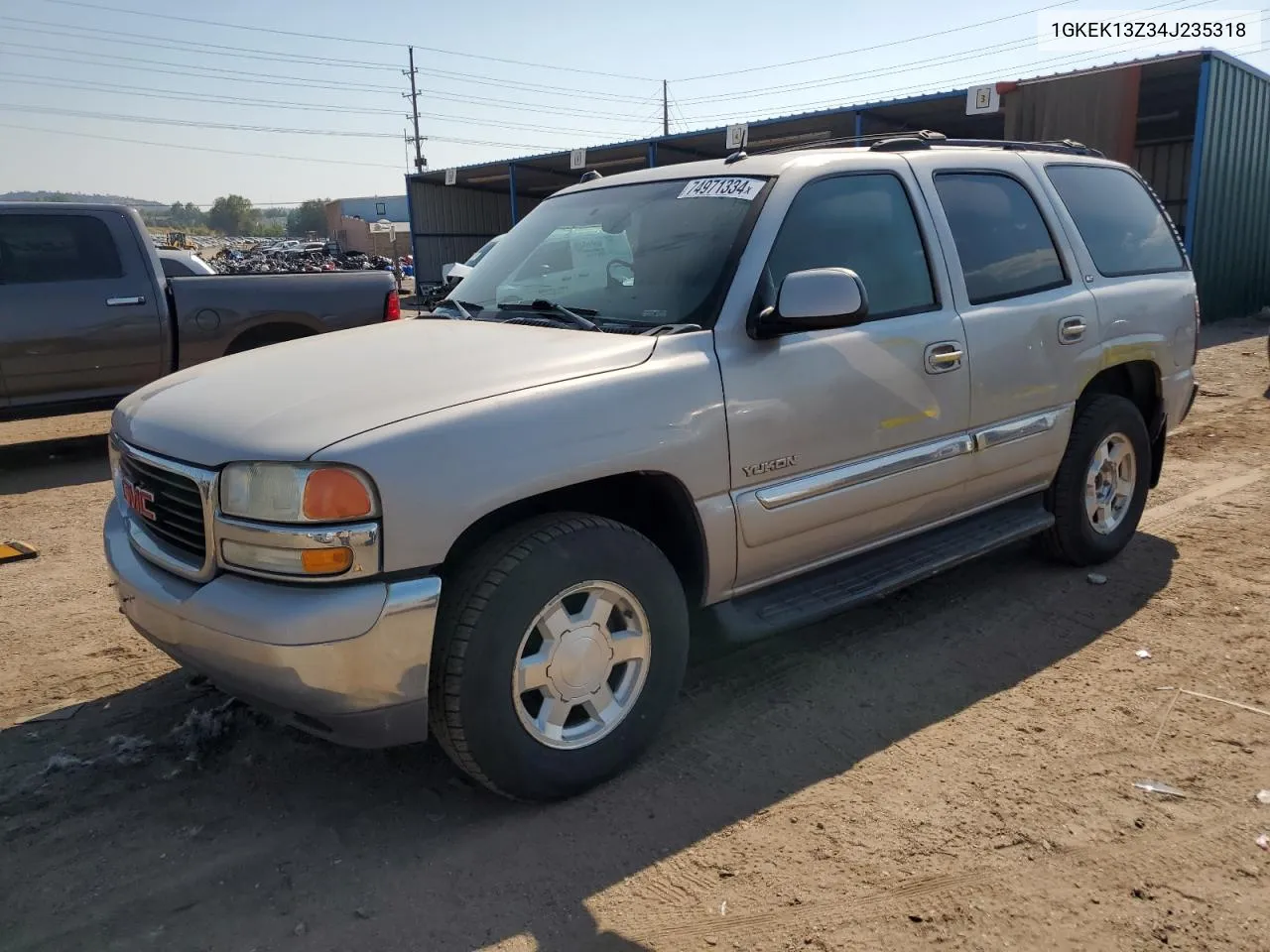 2004 GMC Yukon VIN: 1GKEK13Z34J235318 Lot: 74971334