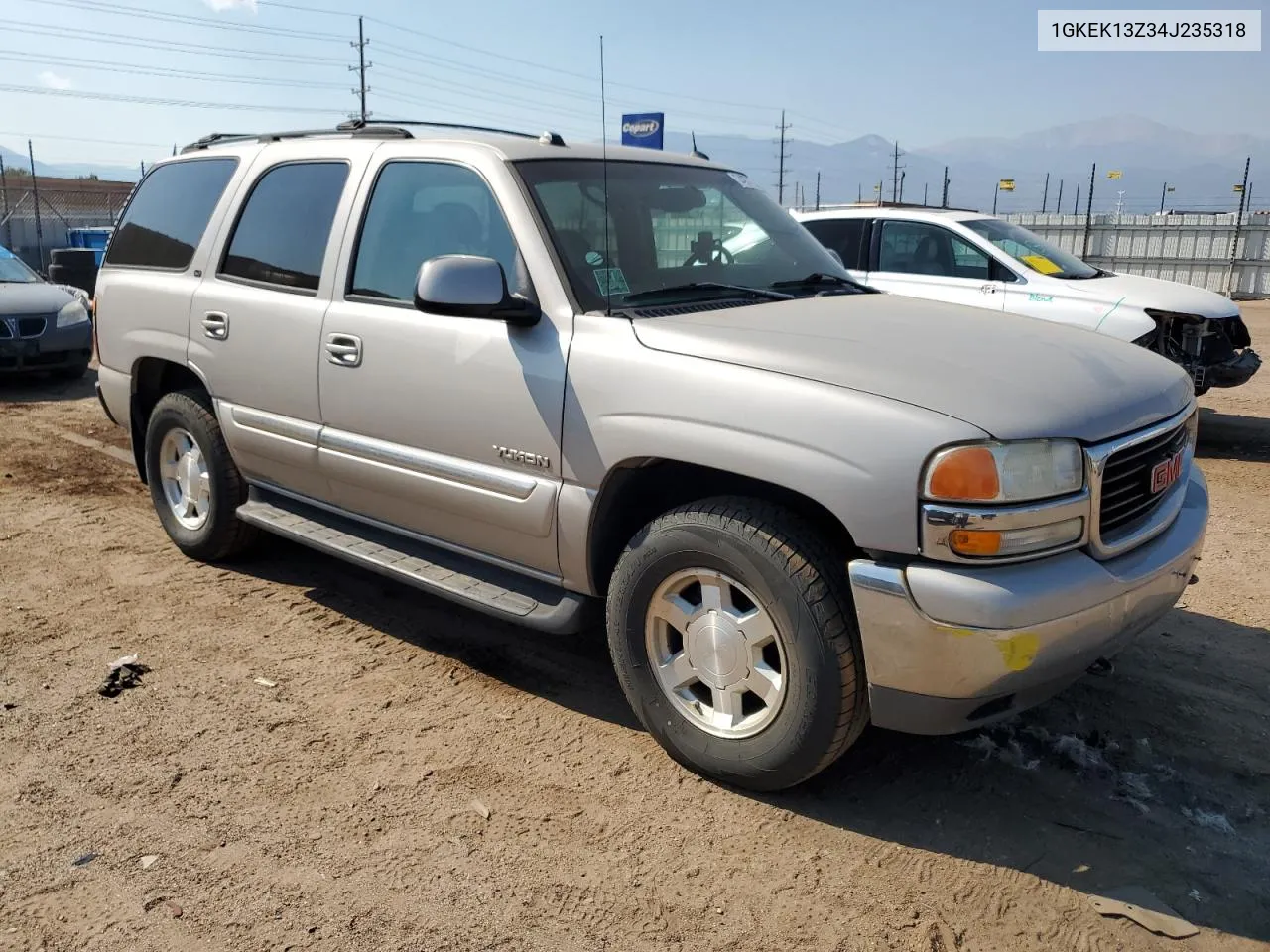 2004 GMC Yukon VIN: 1GKEK13Z34J235318 Lot: 74971334