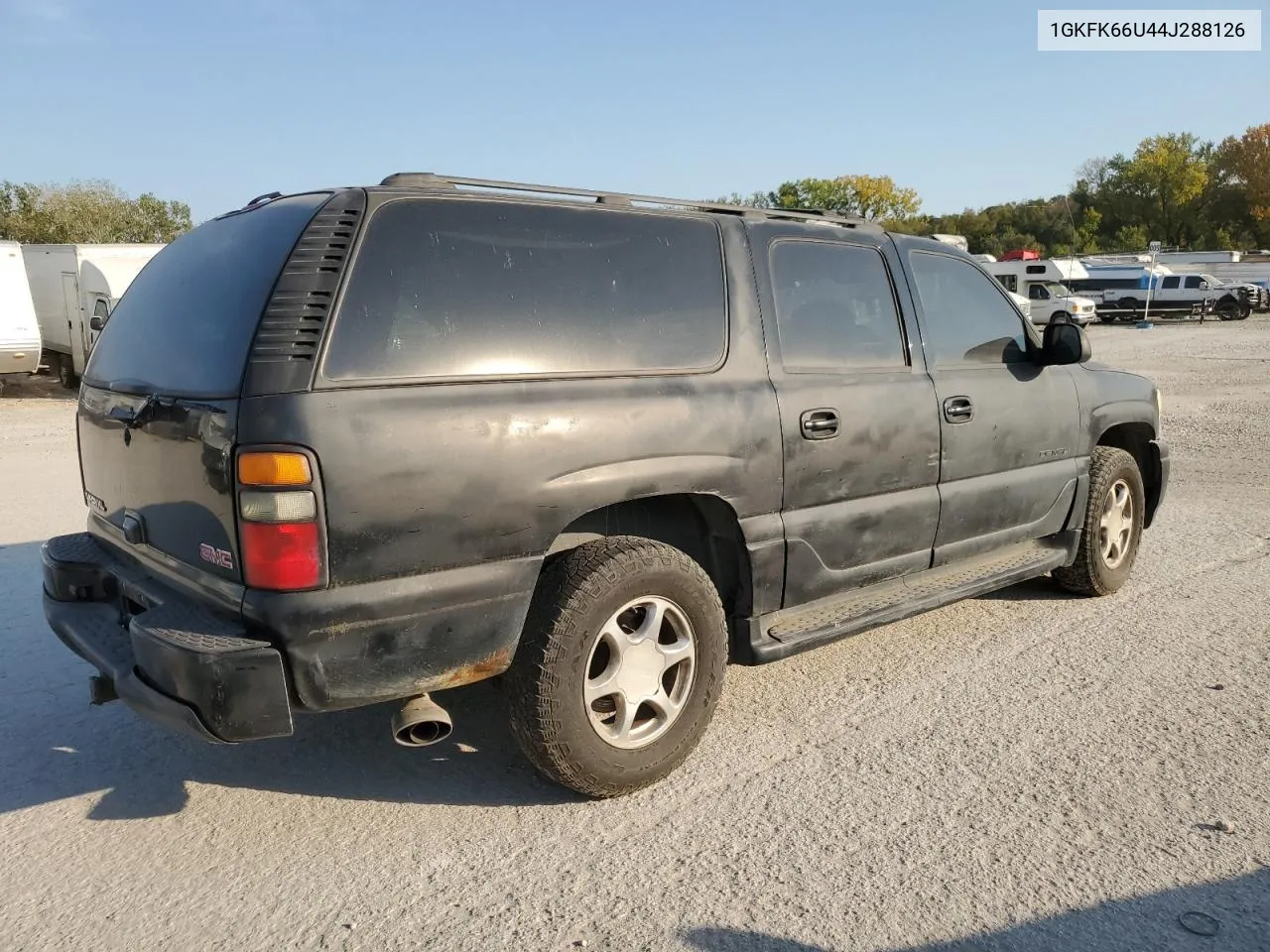 2004 GMC Yukon Xl Denali VIN: 1GKFK66U44J288126 Lot: 75714844