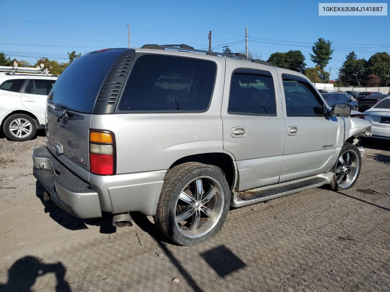 2004 GMC Yukon Denali VIN: 1GKEK63U84J141887 Lot: 76208514