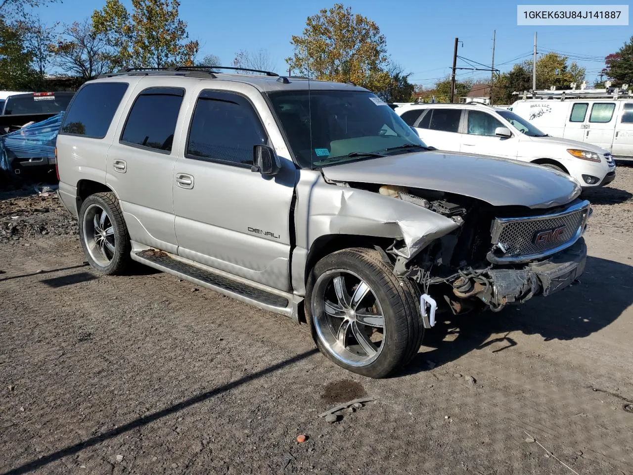 2004 GMC Yukon Denali VIN: 1GKEK63U84J141887 Lot: 76208514