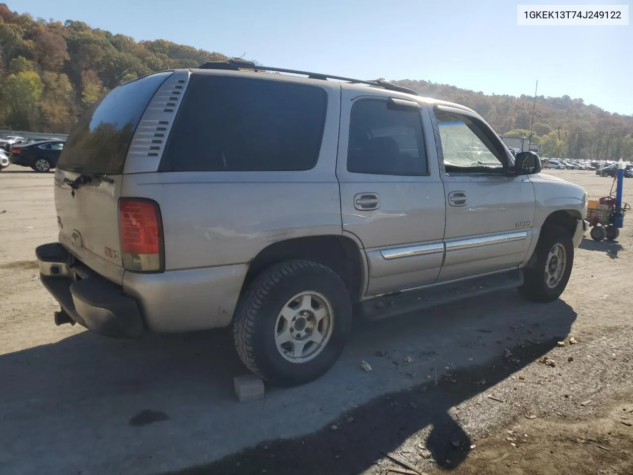 2004 GMC Yukon VIN: 1GKEK13T74J249122 Lot: 77323354