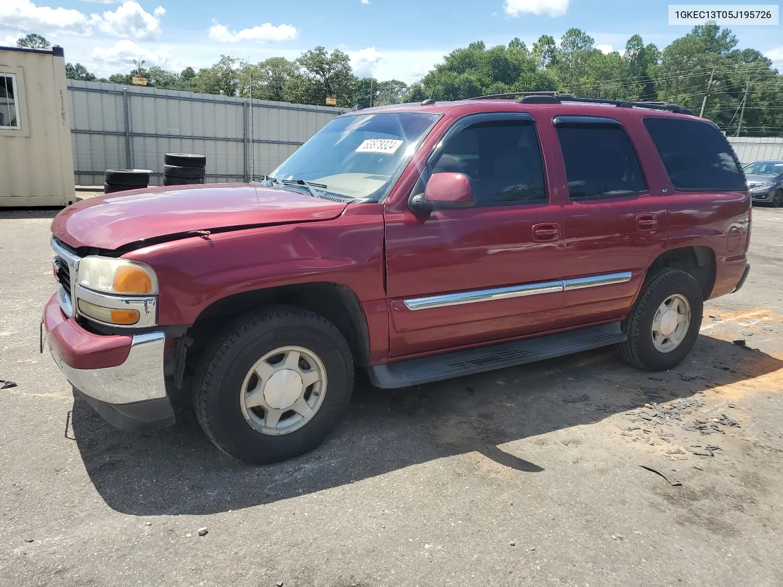 2005 GMC Yukon VIN: 1GKEC13T05J195726 Lot: 63878324