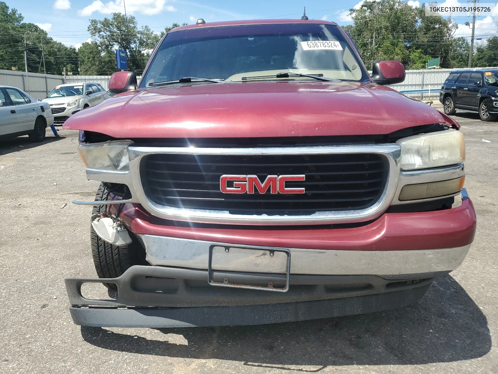 2005 GMC Yukon VIN: 1GKEC13T05J195726 Lot: 63878324