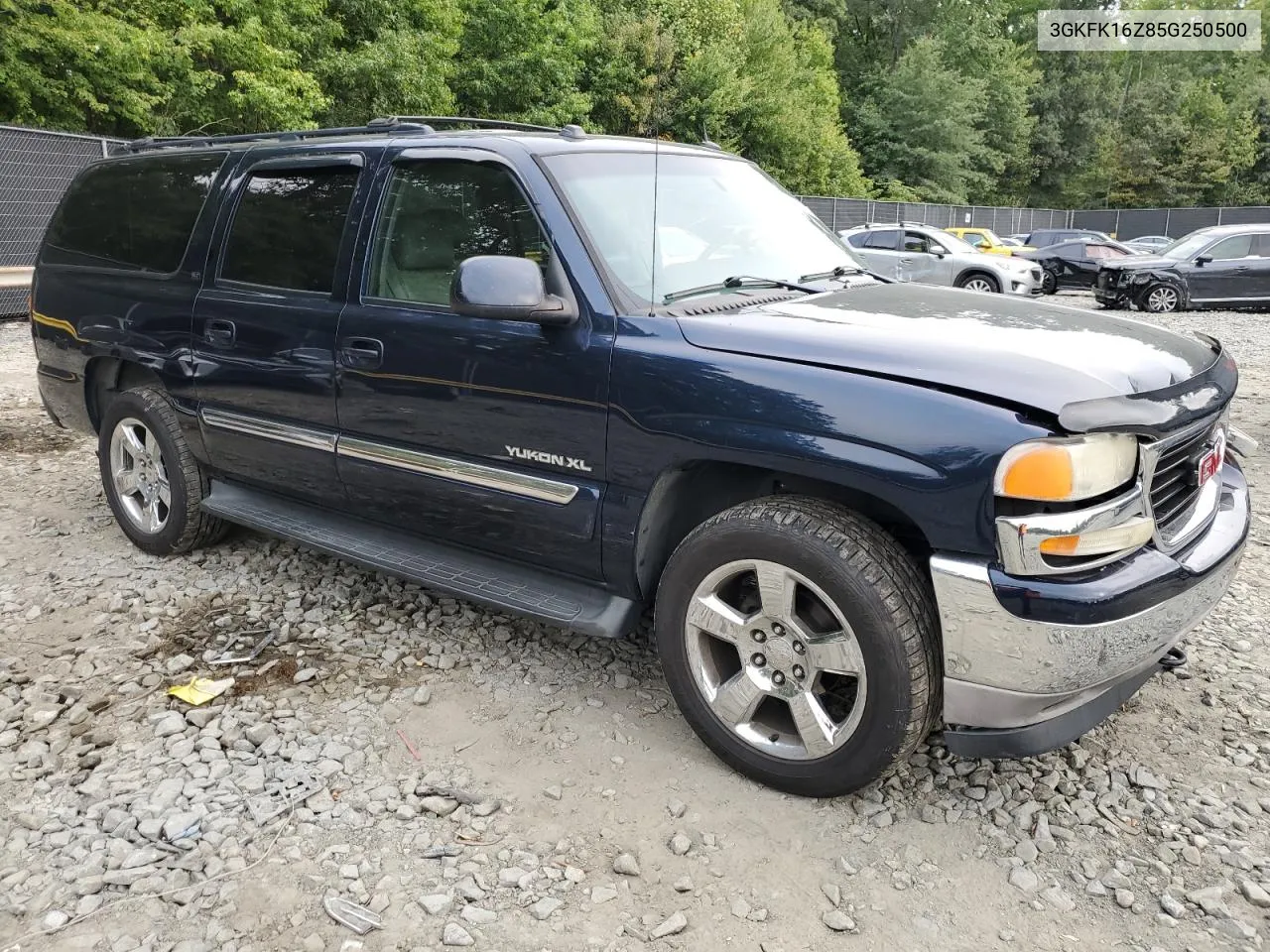 2005 GMC Yukon Xl K1500 VIN: 3GKFK16Z85G250500 Lot: 66070314