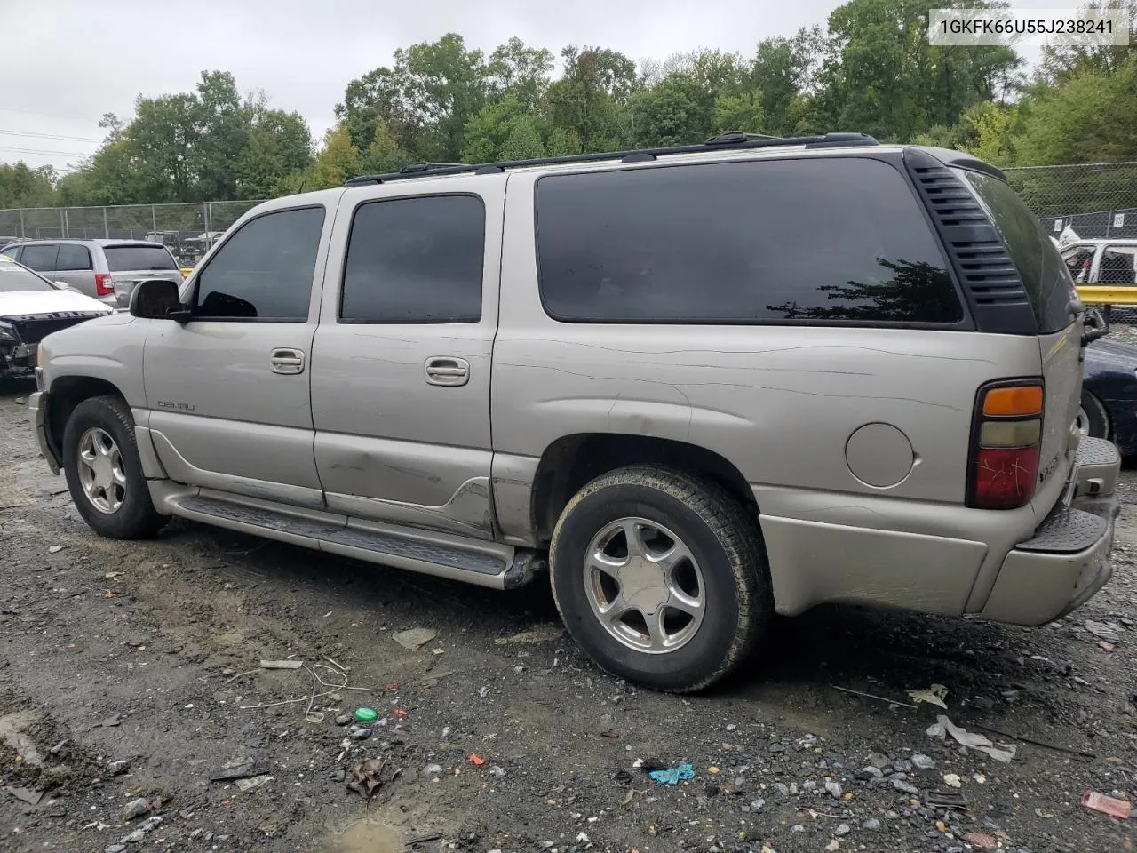 2005 GMC Yukon Xl Denali VIN: 1GKFK66U55J238241 Lot: 72602454