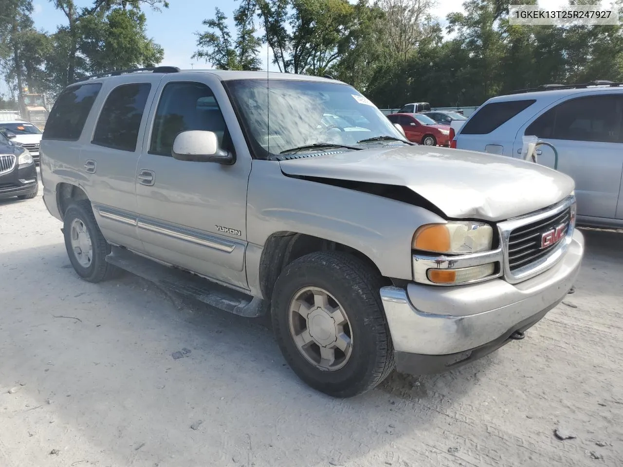 2005 GMC Yukon VIN: 1GKEK13T25R247927 Lot: 74268974