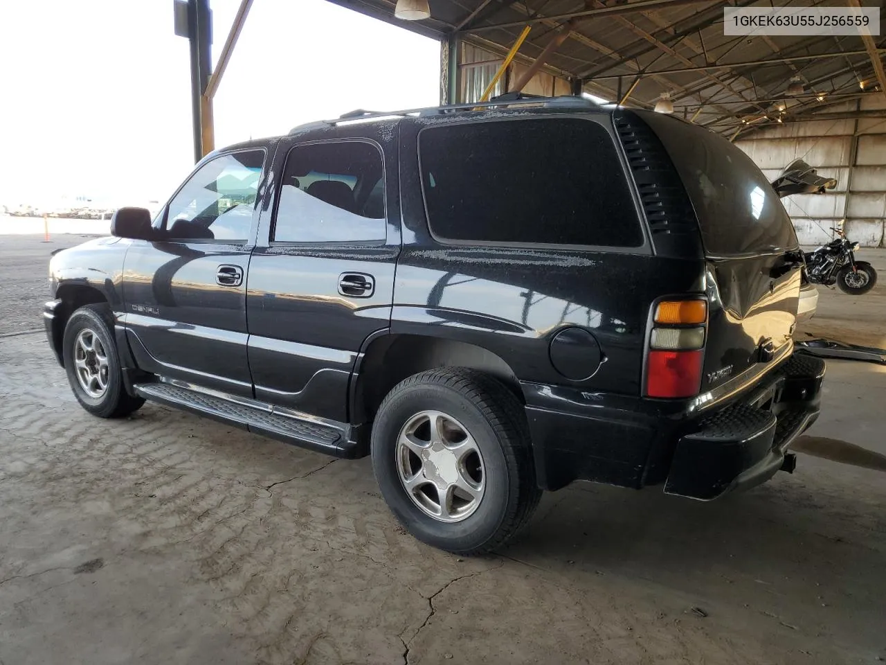 2005 GMC Yukon Denali VIN: 1GKEK63U55J256559 Lot: 75709184