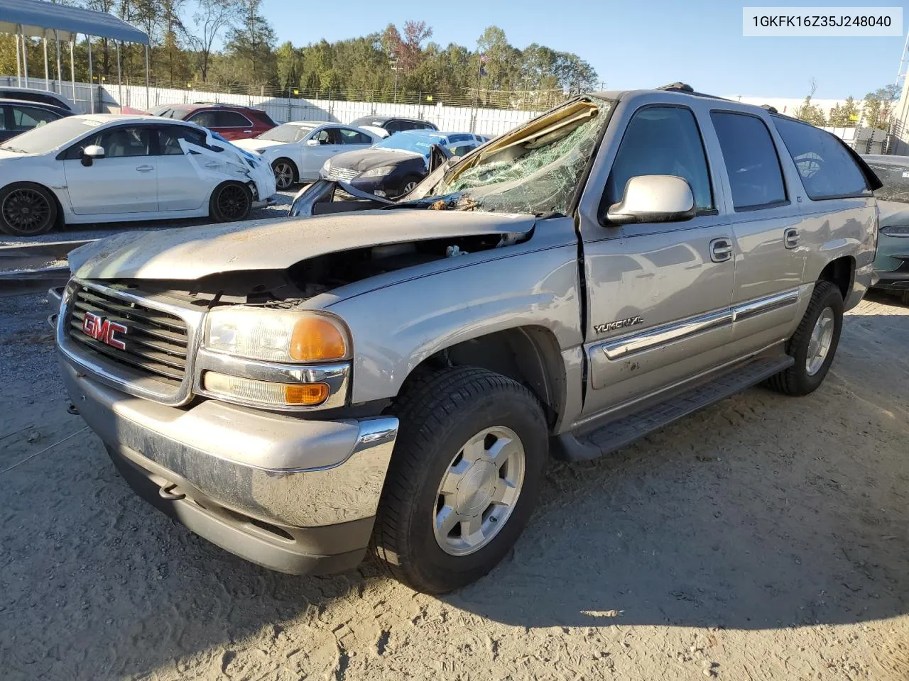 2005 GMC Yukon Xl K1500 VIN: 1GKFK16Z35J248040 Lot: 76135244