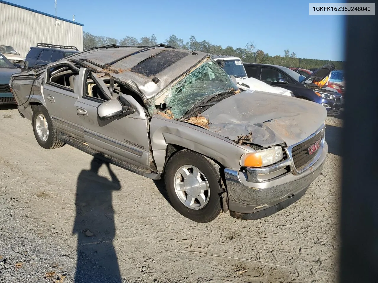 2005 GMC Yukon Xl K1500 VIN: 1GKFK16Z35J248040 Lot: 76135244