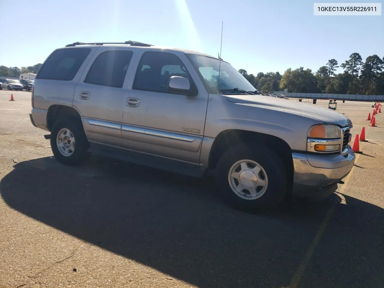 2005 GMC Yukon VIN: 1GKEC13V55R226911 Lot: 76610514