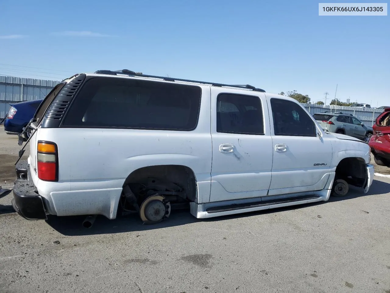 1GKFK66UX6J143305 2006 GMC Yukon Xl Denali