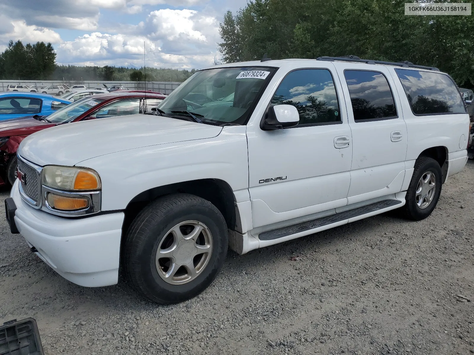 2006 GMC Yukon Xl Denali VIN: 1GKFK66U36J158194 Lot: 60879324