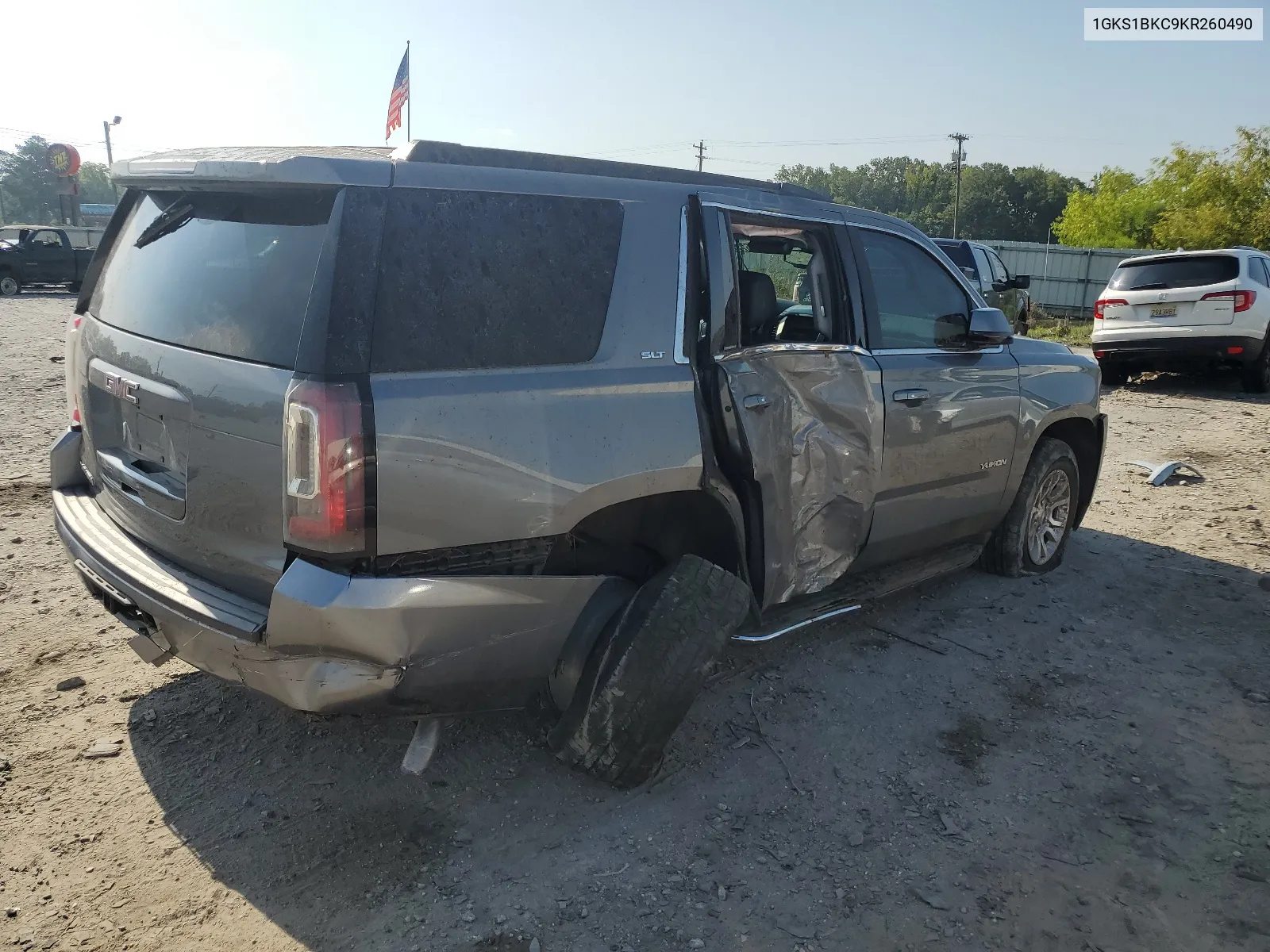 2006 GMC Yukon Slt VIN: 1GKS1BKC9KR260490 Lot: 65522974