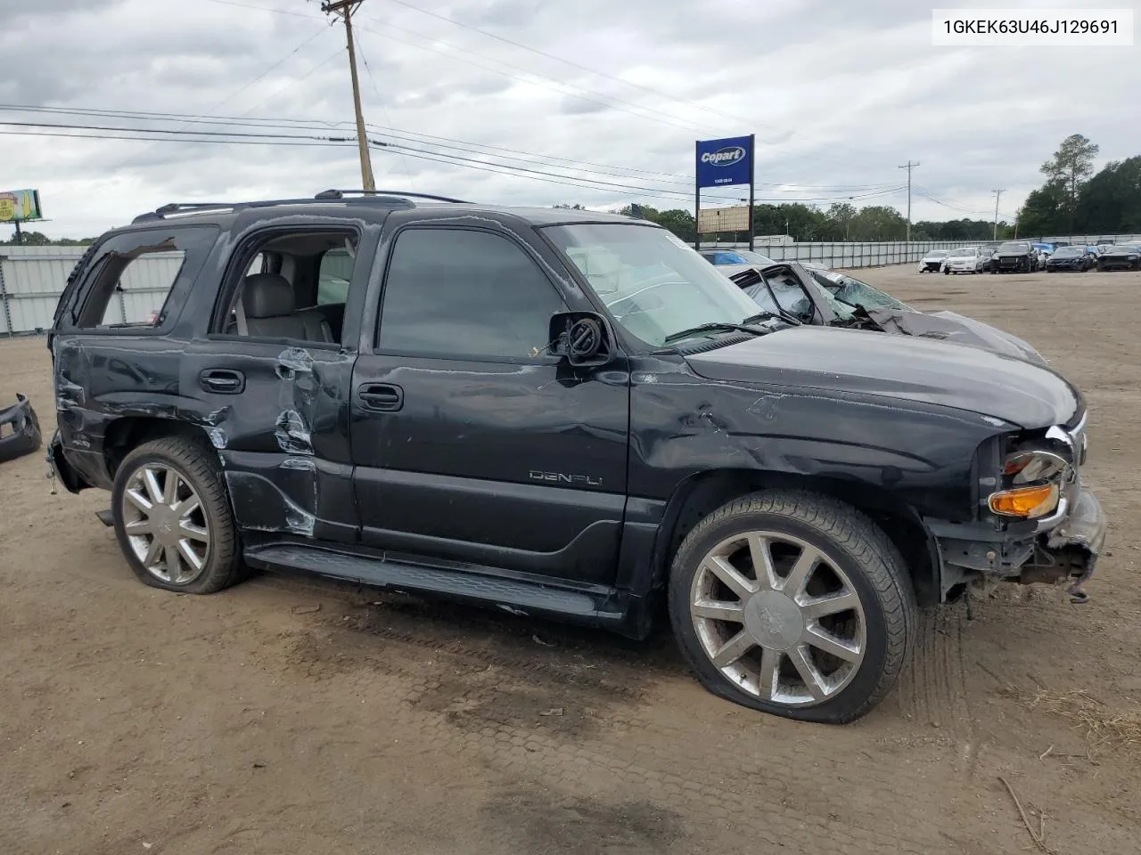 2006 GMC Yukon Denali VIN: 1GKEK63U46J129691 Lot: 66575034