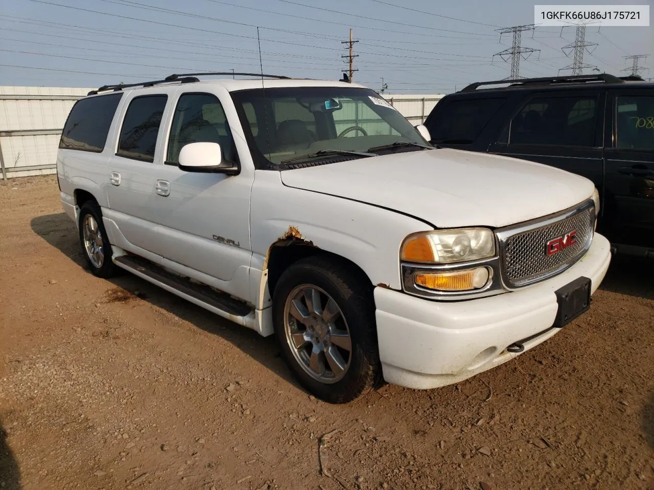 2006 GMC Yukon Xl Denali VIN: 1GKFK66U86J175721 Lot: 70511644