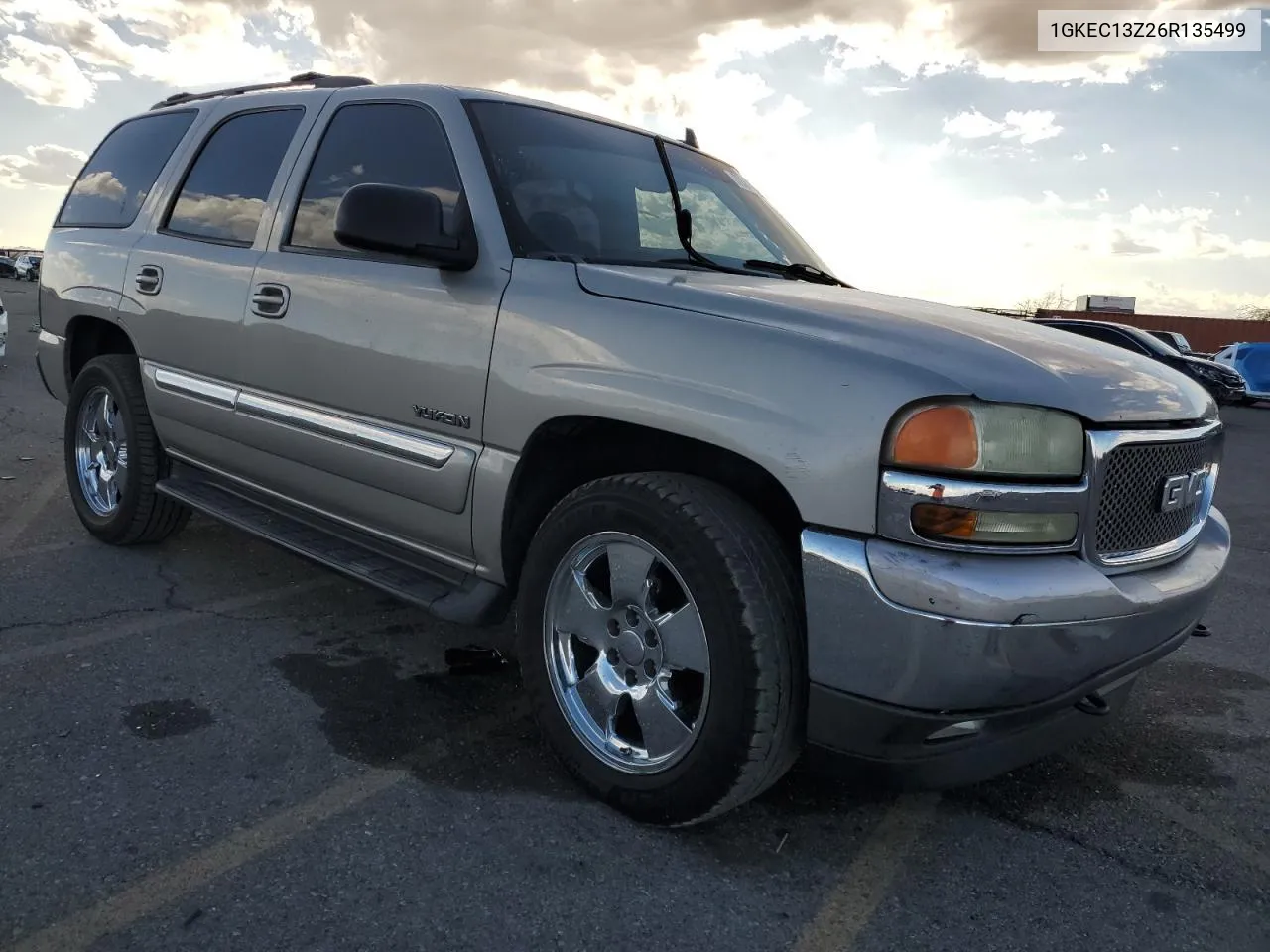 2006 GMC Yukon VIN: 1GKEC13Z26R135499 Lot: 72391484